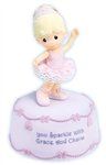 Precious Moments Musical Ballerina "You Sparkle With Grace And Charm"