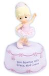 Precious Moments Musical Ballerina "You Sparkle With Grace And Charm"