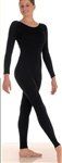 Body Wrappers Child Long Sleeve Nylon Dance Unitard