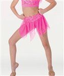 Body Wrappers Hearts Delight Pull On Skort