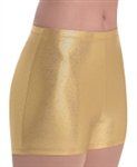 Body Wrappers Metallic Boy Dance Shorts