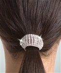 Body Wrappers Flexible Rhinestone Ponytail Holder