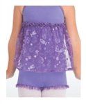 Capezio Camisole Dress Top and Ruffled Shorts Set