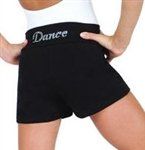 Capezio Rhinestone Dance Shorts