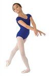 Capezio Cotton Scoop Neck Adult Short-Sleeve Leotard