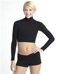 Capezio Adult Nylon Turtleneck Top