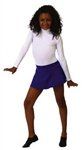 Capezio Turtleneck Nylon Child Long Sleeve Leotard with Snaps