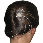 Rhinestone Flower Spray