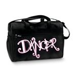 Danshuz Dancer Duffle Bag with rhinestones