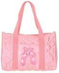 Quilted Ballet Slippers Duffel Dance Bag