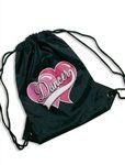 Leo's Bubblegum Drawstring Dance Bag
