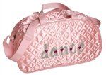 Leo's Pink Satin Dance Duffle Bag