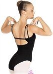 Eurotard Double Strap Adult Rhinestone Leotard