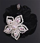 Rhinestone Hair Scrunchie