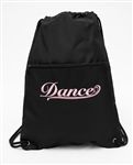 Dance Embroidered Backpack Bag