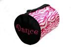 Zebra Dance Duffle Bag