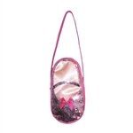 Satin & Sequins Ballet Slipper Dance Bag