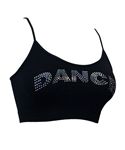 Silver Sequined "Dance" Top