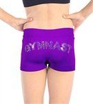 Sequined "Gymnast" Shorts