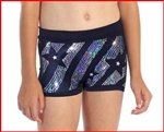 Star Sequin Dance Shorts