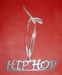 "Hip Hop" Handmade Pewter Ornament