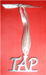 "Tap" Handmade Pewter Ornament