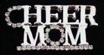 Cheer Mom Rhinestone Pin