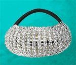 Flexible Rhinestone Ponytail Holder