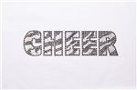 Zebra "CHEER" Transfer