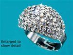 Adjustable Rhinestone Ring