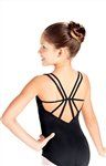 So Danca Double Strap Child Camisole Leotard with back Detail