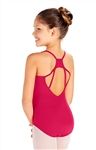 So Danca Child Cross Back Camisole Leotard with back Detail