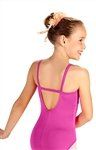 So Danca Camisole Child Leotard with back Rhinestone Detail