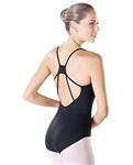So Danca Adult Camisole Cross Back Leotard with back Detail