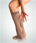 Body Wrappers Foot Wrappers dance knee dance tights (Color: Black)