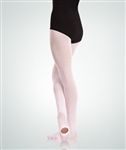 Body Wrappers Women's Value Convertible Dance Tights (Size: Small / Medium, Color: Ballet Pink)