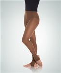 Body Wrappers Women's Value Stirrup Dance Tights (Size: Small / Medium, Color: Black)