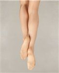 Capezio Women's Ultra Shimmery Footed Dance Tights (Size: Small, Color: Caramel)