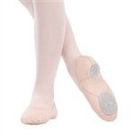 Capezio Juliet Leather Ballet (Width: Medium, Size: 4, Color: Black)