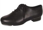 Dance Class Jazz Tap Oxford (Size: 5, Color: Black)