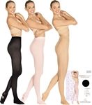 Eurotard Adult & Plus Size Convertible Dance Tights including Plus Size (Size: Small / Medium, Color: Theatrical Pink)