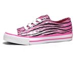 Gotta Flurt Zebra Print Sneakers (Size: 11 Child)