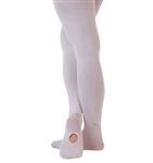 Sansha Girls' Convertible Dance Tights (Size: SS/S (1-6 years), Color: Ballet Pink)